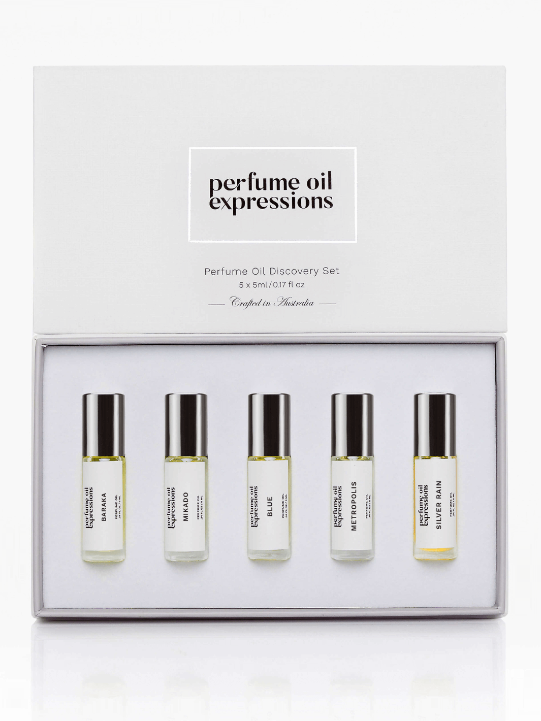 Designer-inspired perfume oils gift set for men and women