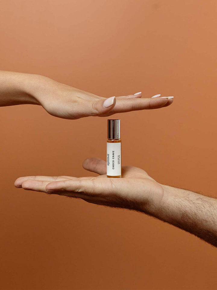 Immerse yourself in the opulence of Choco Crave Perfume Oil - A symphony of notes capturing the essence of sophistication from Perfume Oil Expressions