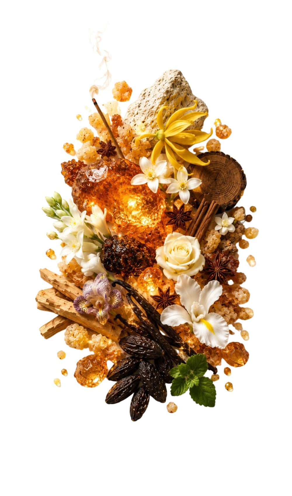Inspired by Amber Star, Xerjoff — Starlight perfume oil bottle with amber, woods and musk.
