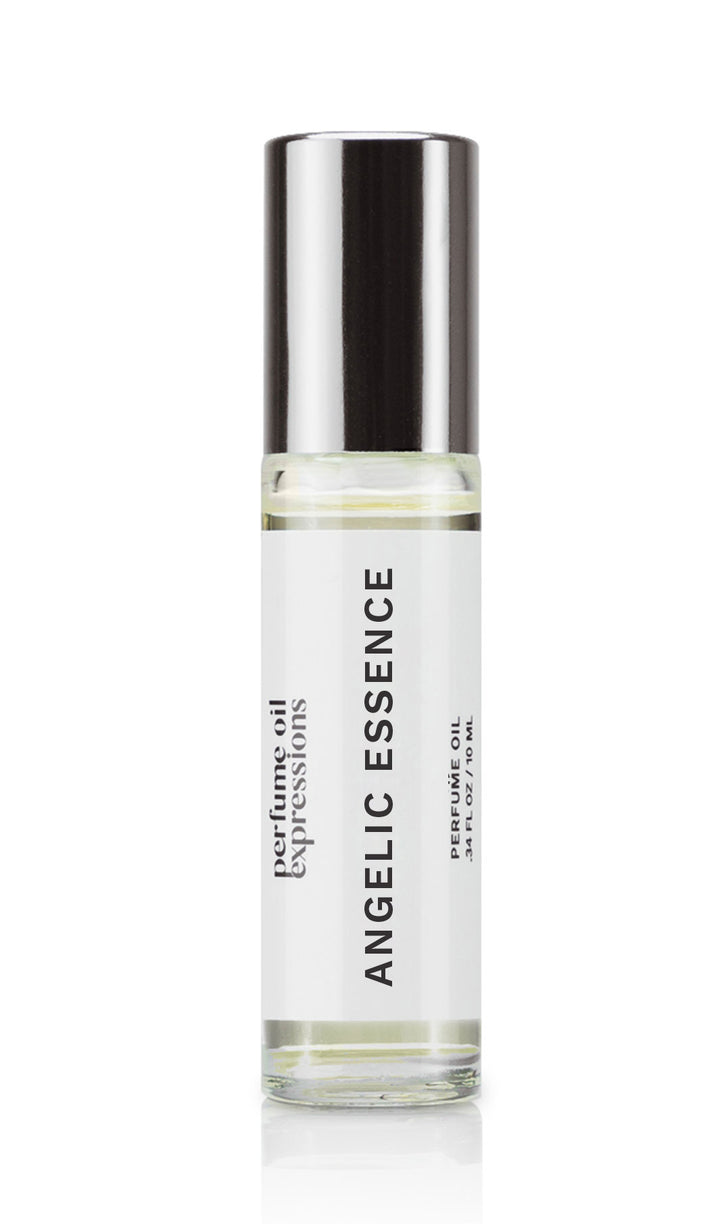 Angelic Essence perfume oil inspired by Angel – poeThierry Mugler. A floral, spicy and vanilla fragrance for women.Alcohol-free, vegan, and cruelty-free. Angel perfume dupe.