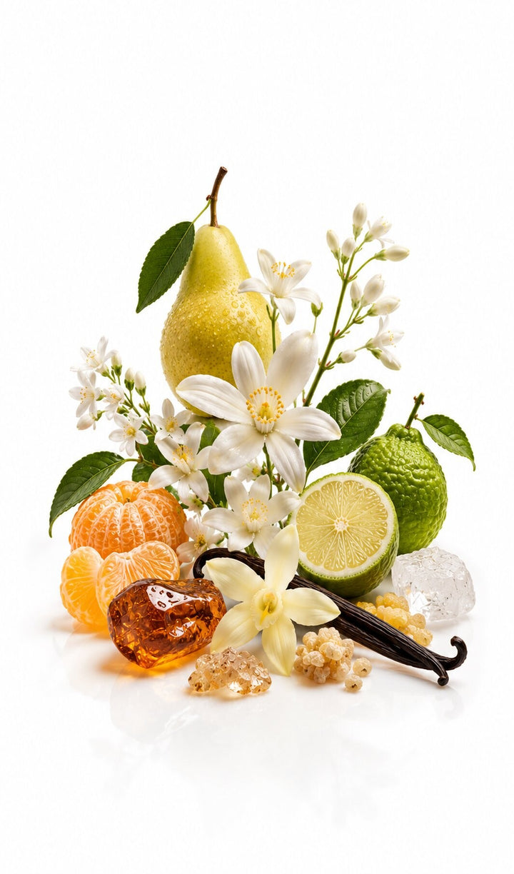 Duality perfume oil inspired by Prada Prada Paradoxe with neroli, jasmine and musky amber notes.
