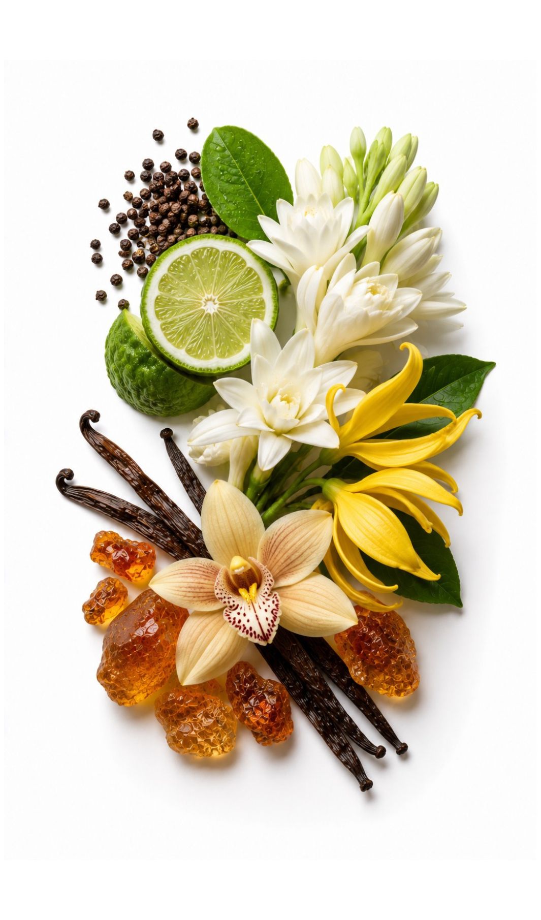 Inspired by Rouge Malachite, Armani Prive — Red Stone perfume oil bottle with tuberose, amber and musk.